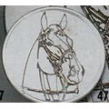 5-1/2" Western Horse Trivet (Matte)